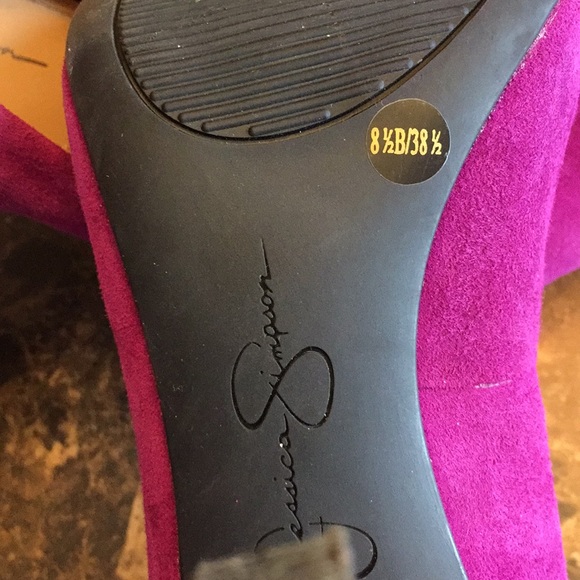 Jessica Simpson suede heels 8.5 B - Picture 5 of 5